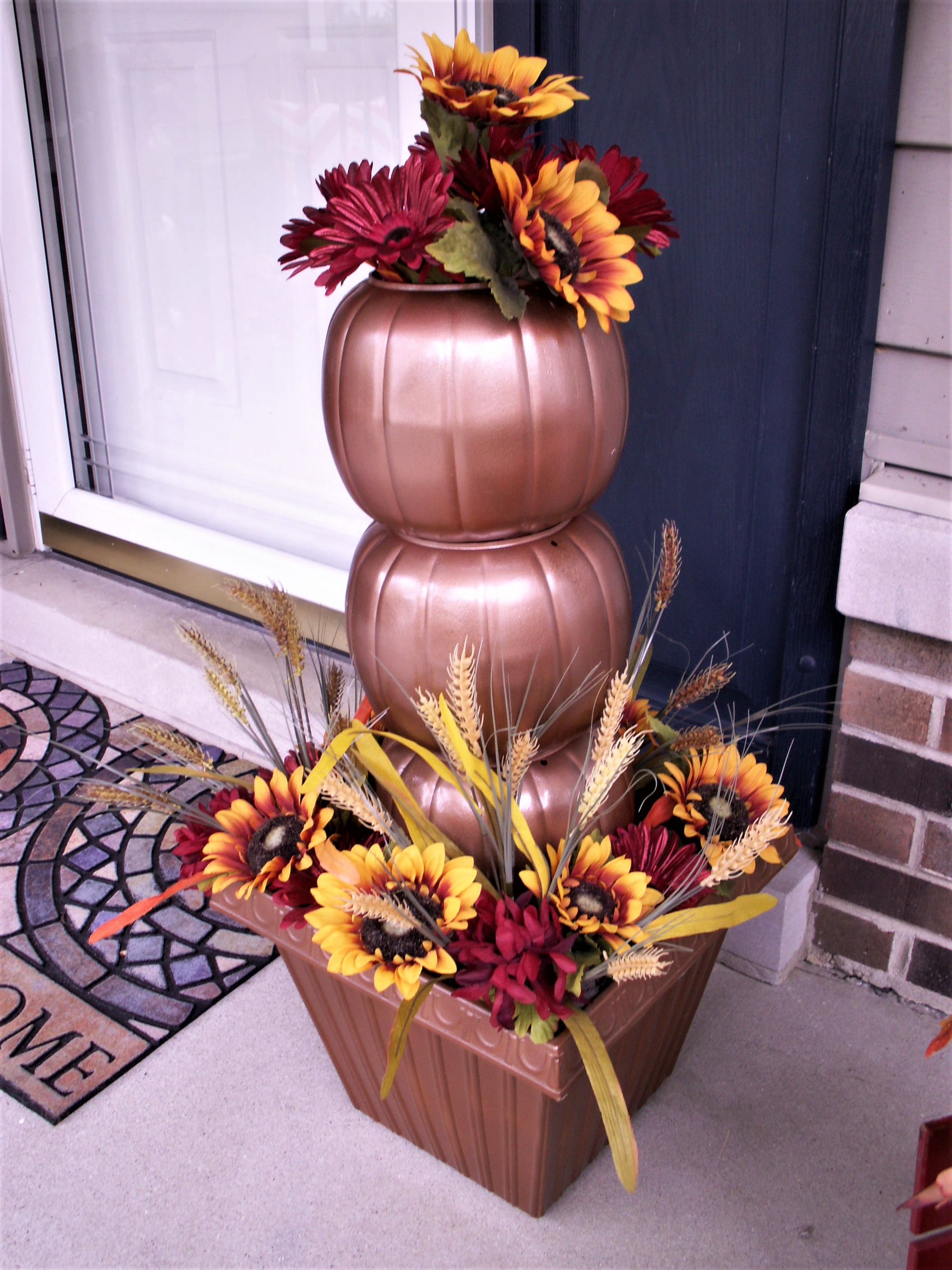 Ideas on how you can decorate your home indoors and outdoors for the fall season.